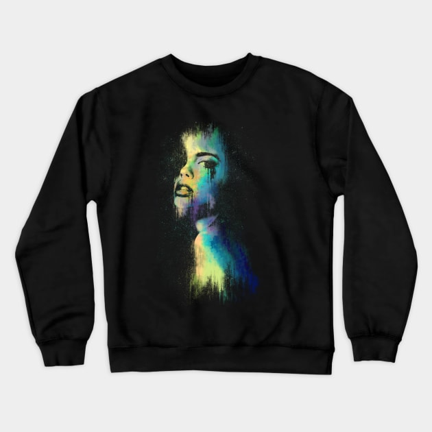 Portrait Crewneck Sweatshirt by opawapo